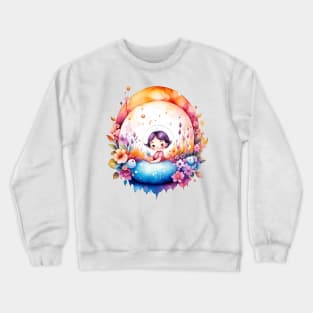 Girl in a fantasy world Crewneck Sweatshirt